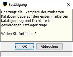 Exemplarzusammenf�hrung